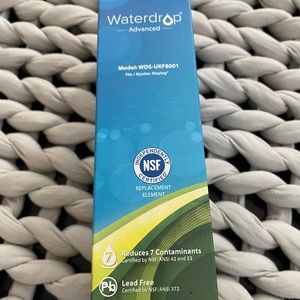 Waterdrop Water Filter Replacement Kitchen Refrigerator Dispenser Sealed in Box